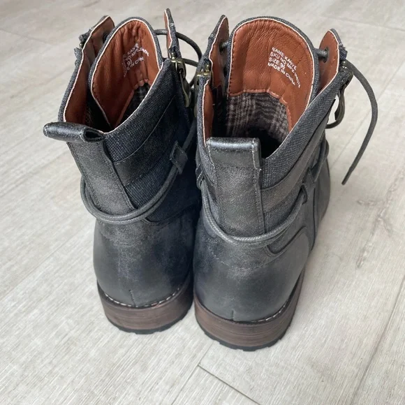 Polar Fox Men’s High Top Cap Toe Zipper Boots size 9.5 - Picture 4 of 6